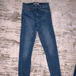 Topshop Jamie high waisted skinny jeans